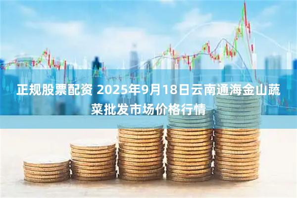 正规股票配资 2025年9月18日云南通海金山蔬菜批发市场价格行情